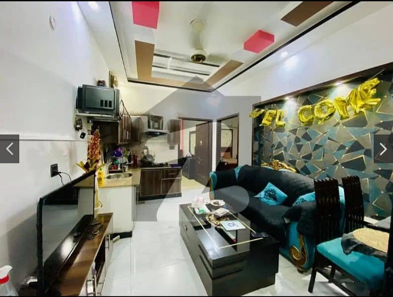 Fully furnished Flat/Apartments/3marla/675sqt/Ideal Location 1
