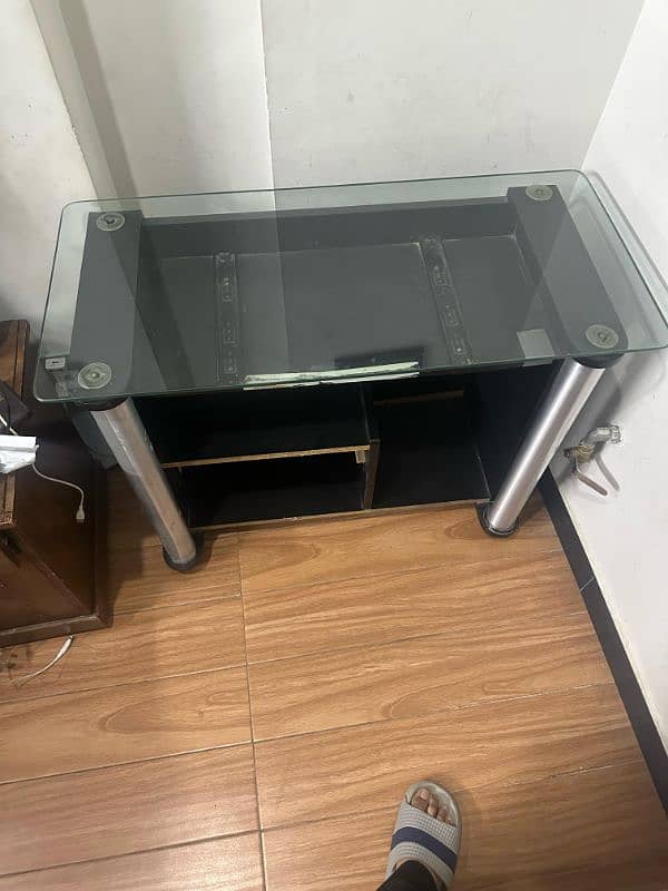 computer table with glass top 1