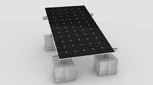 L2 solar Stand 14 Guage Rust proof 2
