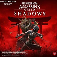 Assassins creed shadows Available for PS5
