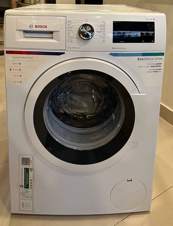 BOSCH FRONT LOAD WASHING MACHINE - 9 KG (NEW) 3