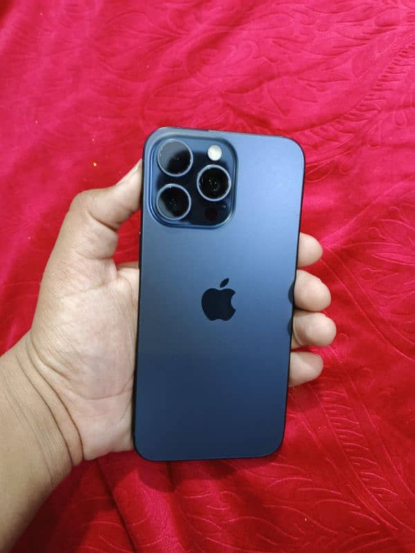 iphone 15pro max blue titanium LLA model jv kit 0