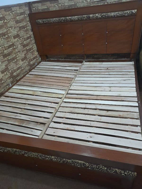 King Size Bed for sale with mattress 5