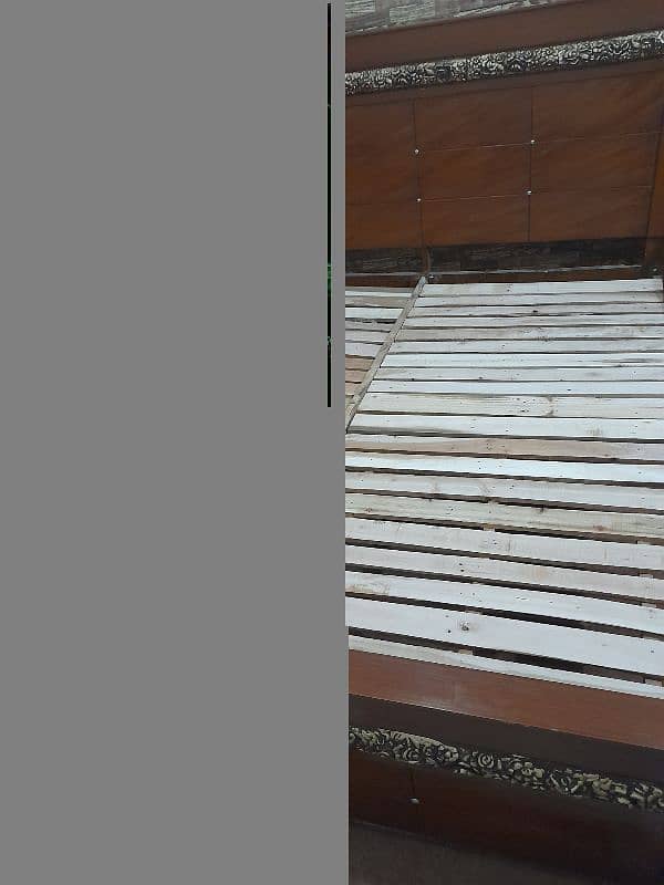 King Size Bed for sale with mattress 6