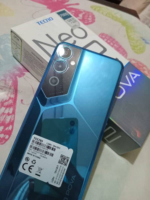 Techno pova neo 2 10/10 condition with box with 7000 mAh battery 5