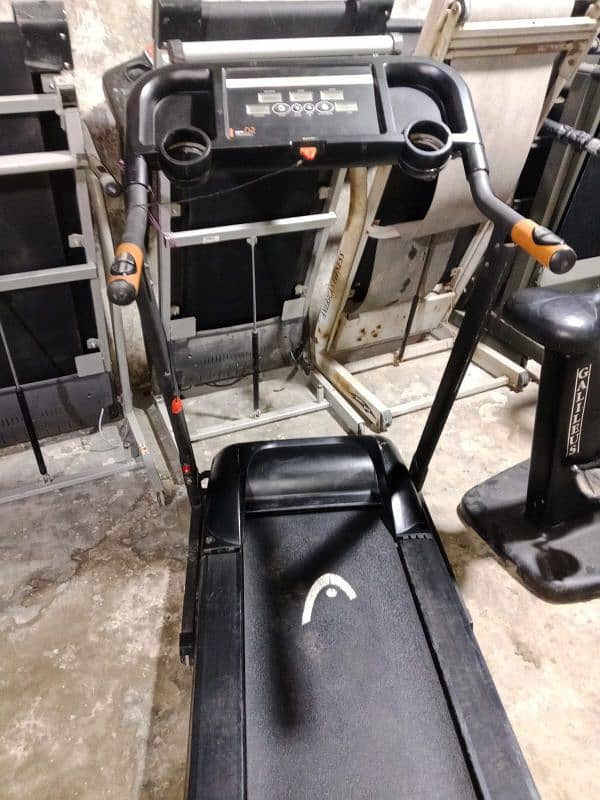 located in sargodha 03007227446 treadmill running machine cycle gym 11