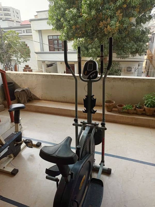 Elliptical Cycle for Exercise 2