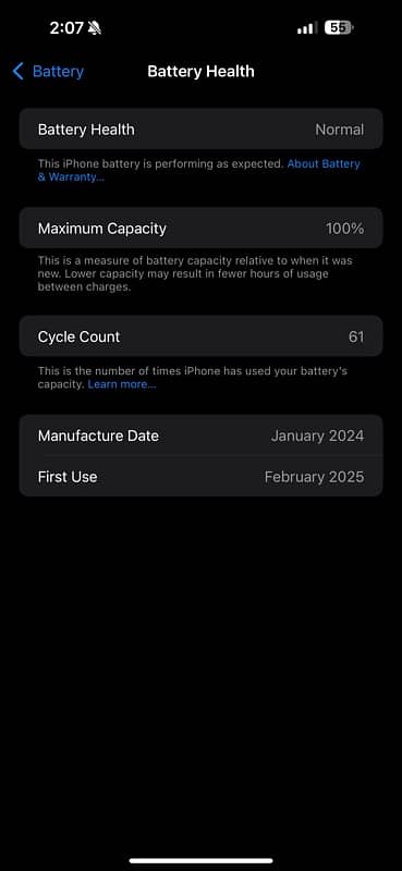 Iphone 15 pro max non PTA  dual sim 256gb 1