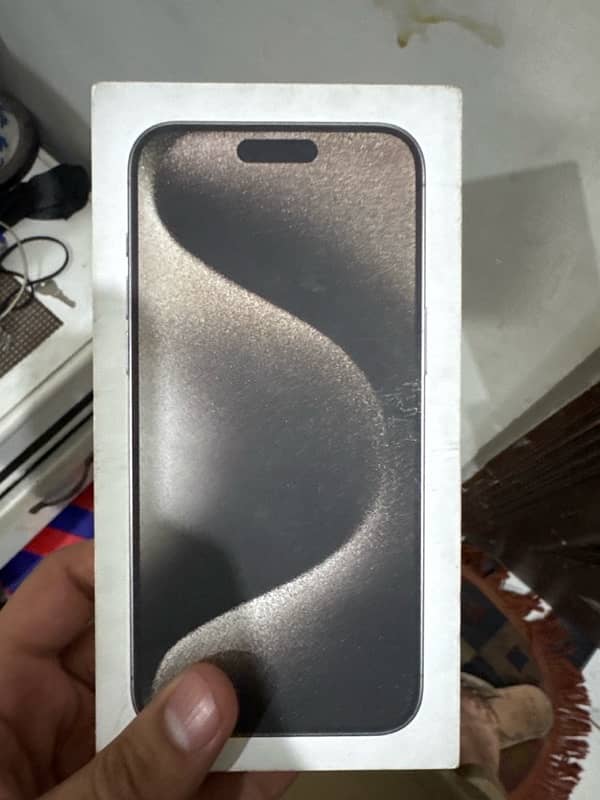Iphone 15 pro max non PTA  dual sim 256gb 6