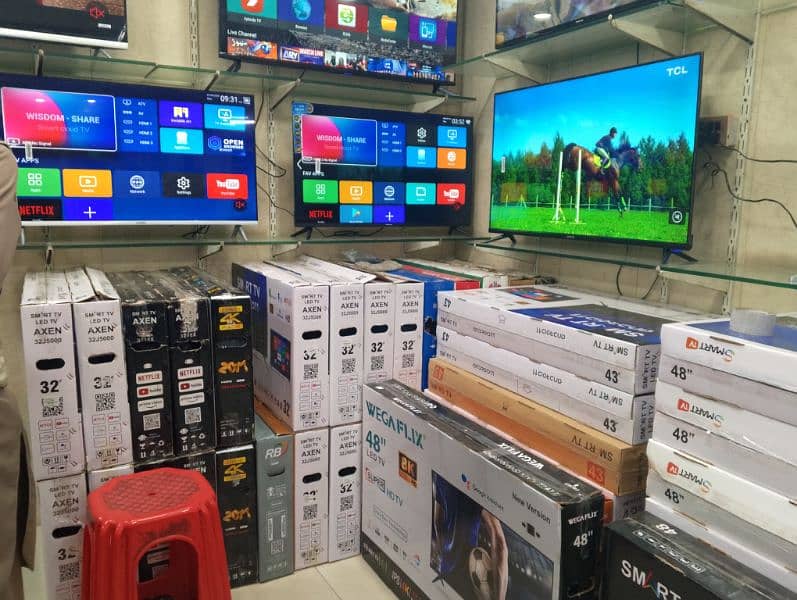 55,, INCh SAMSUNG NEW ANDROID led TV 3 YEARS WARRANTY O3O2O422344 7