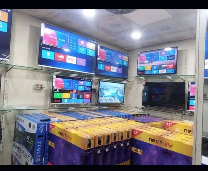 BIG OFFER 32, INCH BOX PACK SMART LED TV 4K WARRANTY O3O2O422344 1