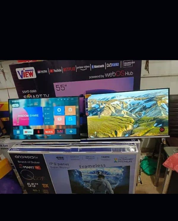 BIG OFFER 32, INCH BOX PACK SMART LED TV 4K WARRANTY O3O2O422344 2