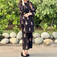 ethnic embroidered 2PC Shirt+Trouser