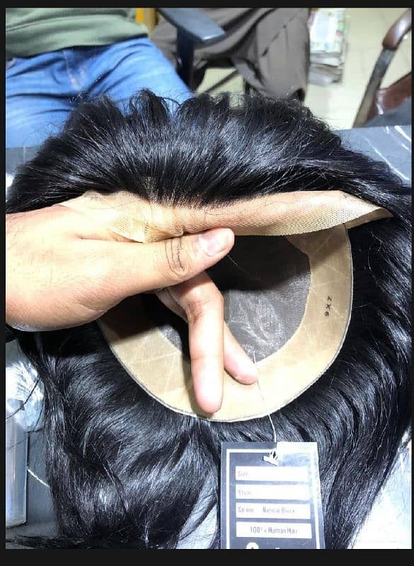 Hair Unit Frontlace Swiss Original 0