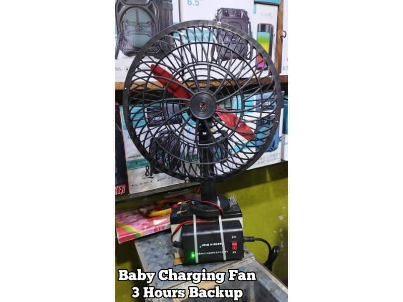 12 Volt DC Charging Fans | AC DC Breaket FAN Solar Fan Wall Fan 0