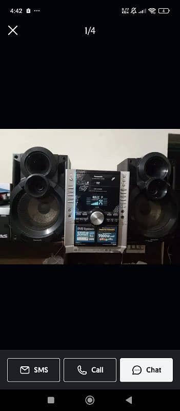 Panasonic 5.1 amplifier with original Panasonic woofers 3