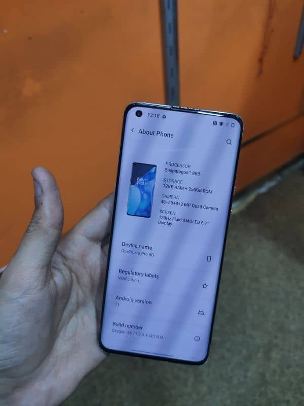 Oneplus 9 pro available in Very good condition 12gb 256gb single sim 3