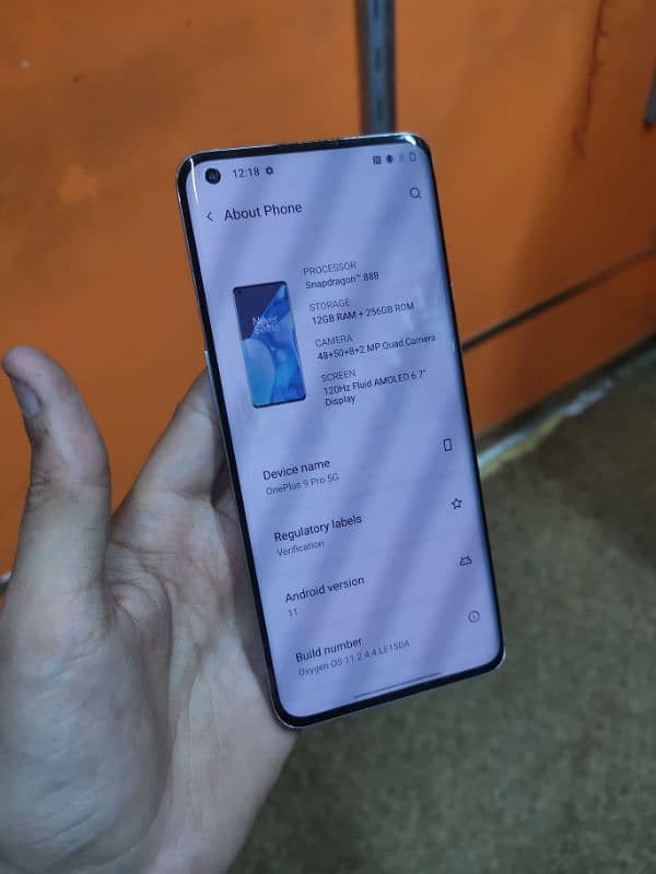Oneplus 9 pro available in Very good condition 12gb 256gb single sim 6