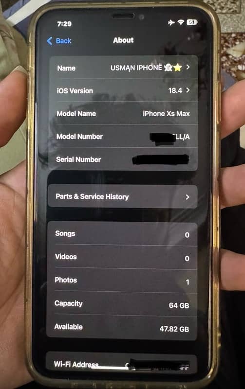IPHONE XS MAX 64GB NON PTA KIT FACTORY UNLOCKED 5