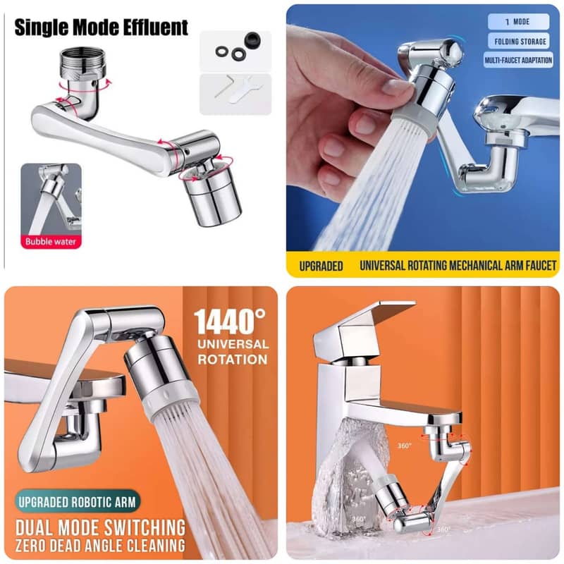 Universal Rotating Water Faucet- Instock 0