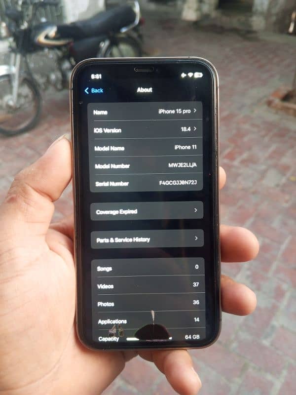 iphone 11 convert to 15 pro jv lush condition 5