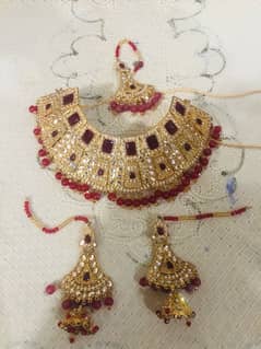 new set hai hai mala set aring tika or  necless