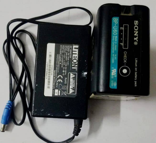 CAMERA BATTERY , CHARGER , ADAPTER 4