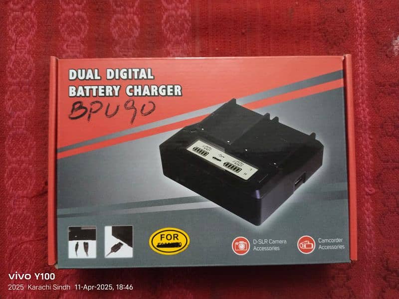 CAMERA BATTERY , CHARGER , ADAPTER 15