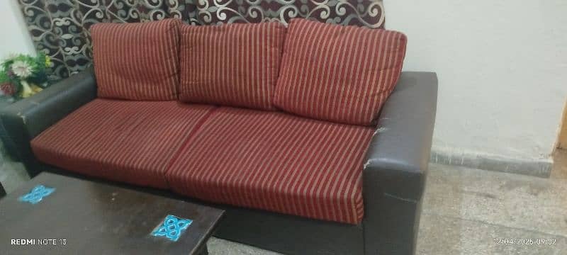 7 Seater Sofa set with table 8