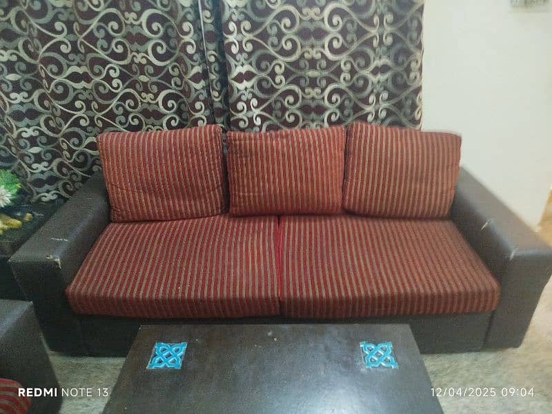 7 Seater Sofa set with table 9