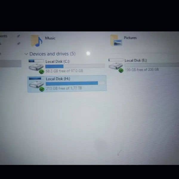 4 T B full data  Hardbdisk 100% 6