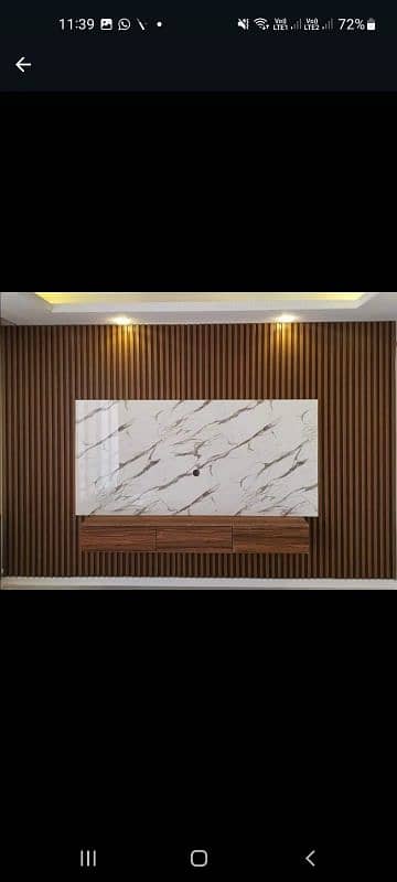 Media Wall Avaliable with fitting 1