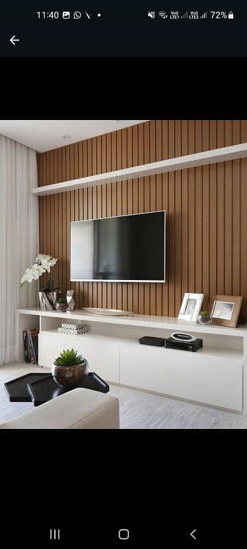 Media Wall Avaliable with fitting 9