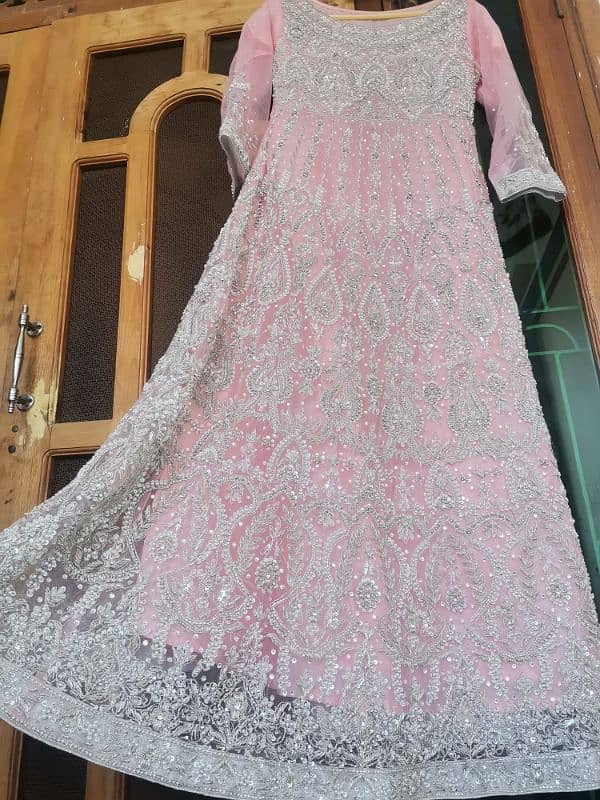 pink waleema bridal maxi 4