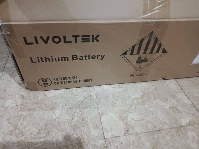 LIVOLTEK LITHIUM BATTERY 51.2V 100 AH 2