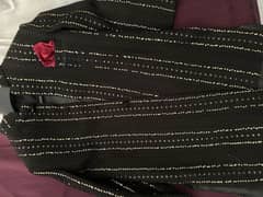 Black sherwani