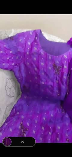 Purple dress