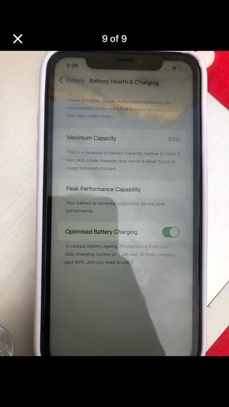 iphone xr non PTA factory unlocked 10by9 condition 5