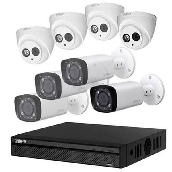 Dahua 2mp 8 Ip network Cctv Camera Setup Installations. 1