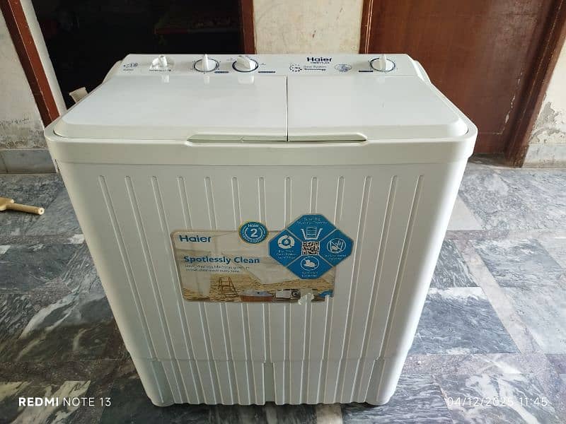 Haier Washing machine 3