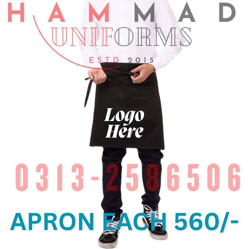 POLO TSHIRT CUSTOMIZED PRINTING RESTAURANT UNIFROMS CHEF UNIFORMS 2