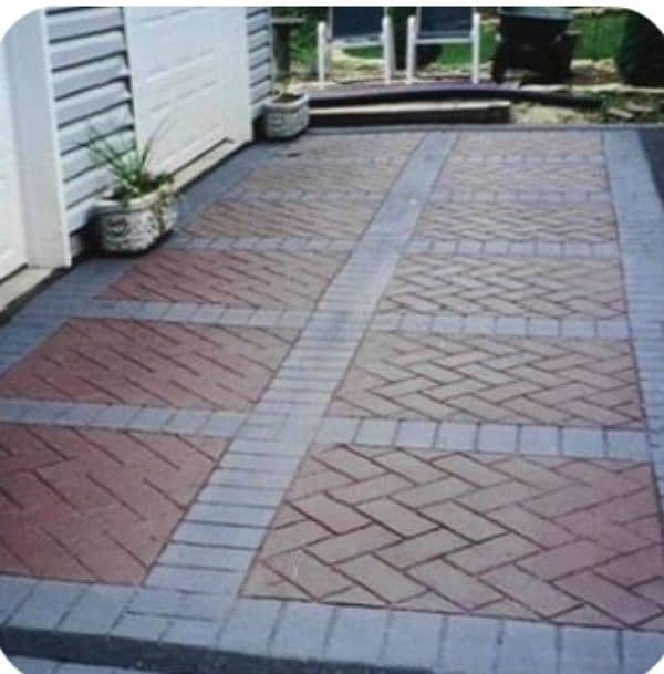 Paver / pavers / tuff tiles / tile / Kerb blocks / black / concrete 9