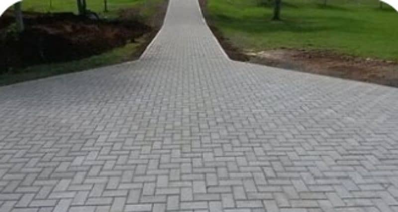 Paver / pavers / tuff tiles / tile / Kerb blocks / black / concrete 11