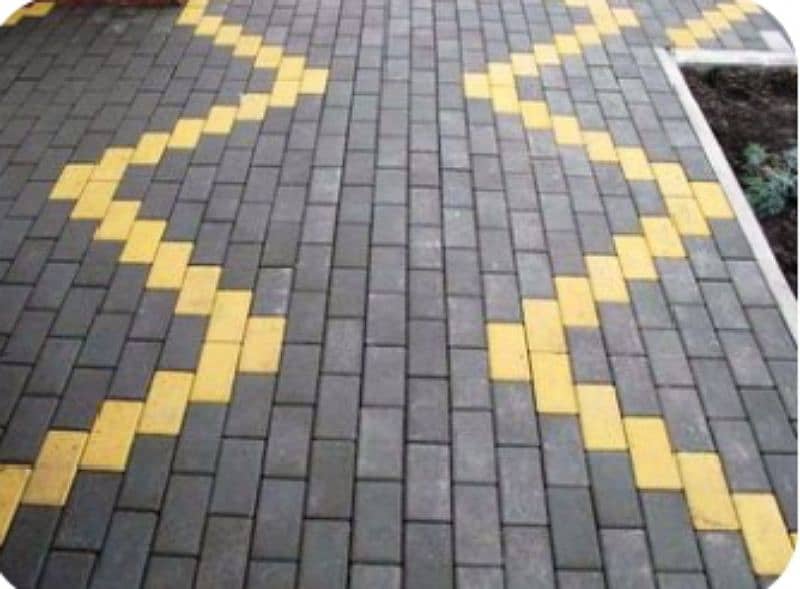 Paver / pavers / tuff tiles / tile / Kerb blocks / black / concrete 19