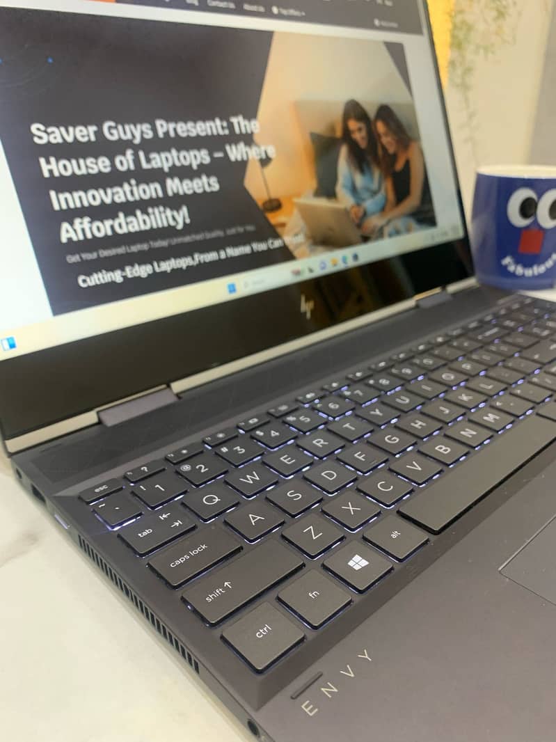 RYZEN 5 | HP Envy x360 2-in-1 | 8/256GB SSD 3