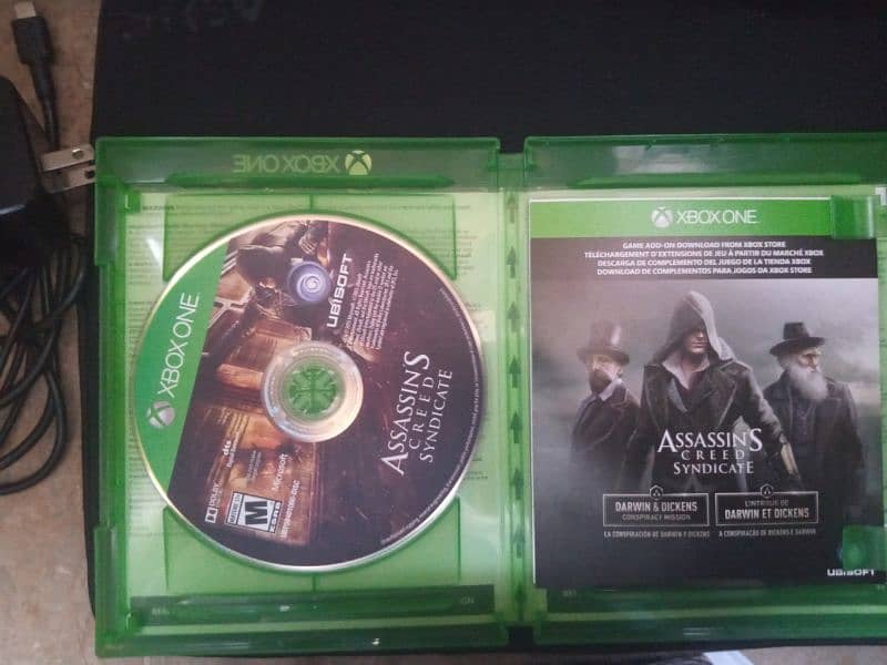 x box one assassin's Creed syndicate with nhl 1