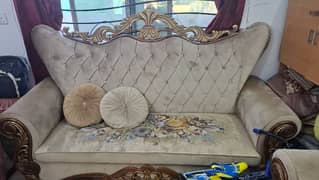 7 seater crown sofa