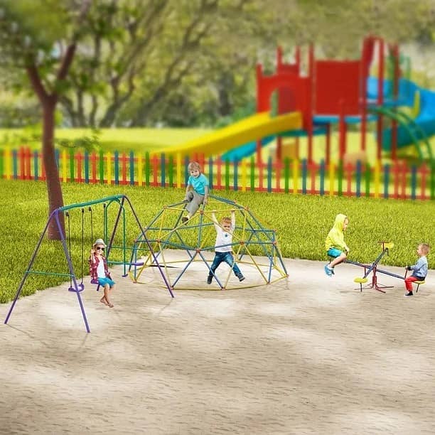 Seesaws | Swings | Slides | Garden Swing |Jhulay | Park Slides 4