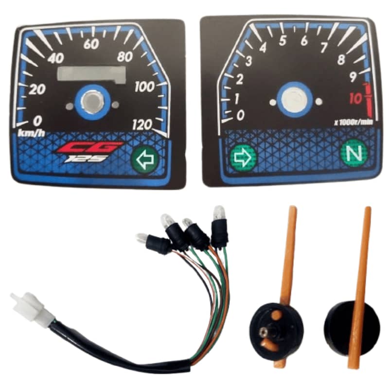 Genuine Motorcycle Analogue Speedometer Odometer Tachometer Shell Com 4