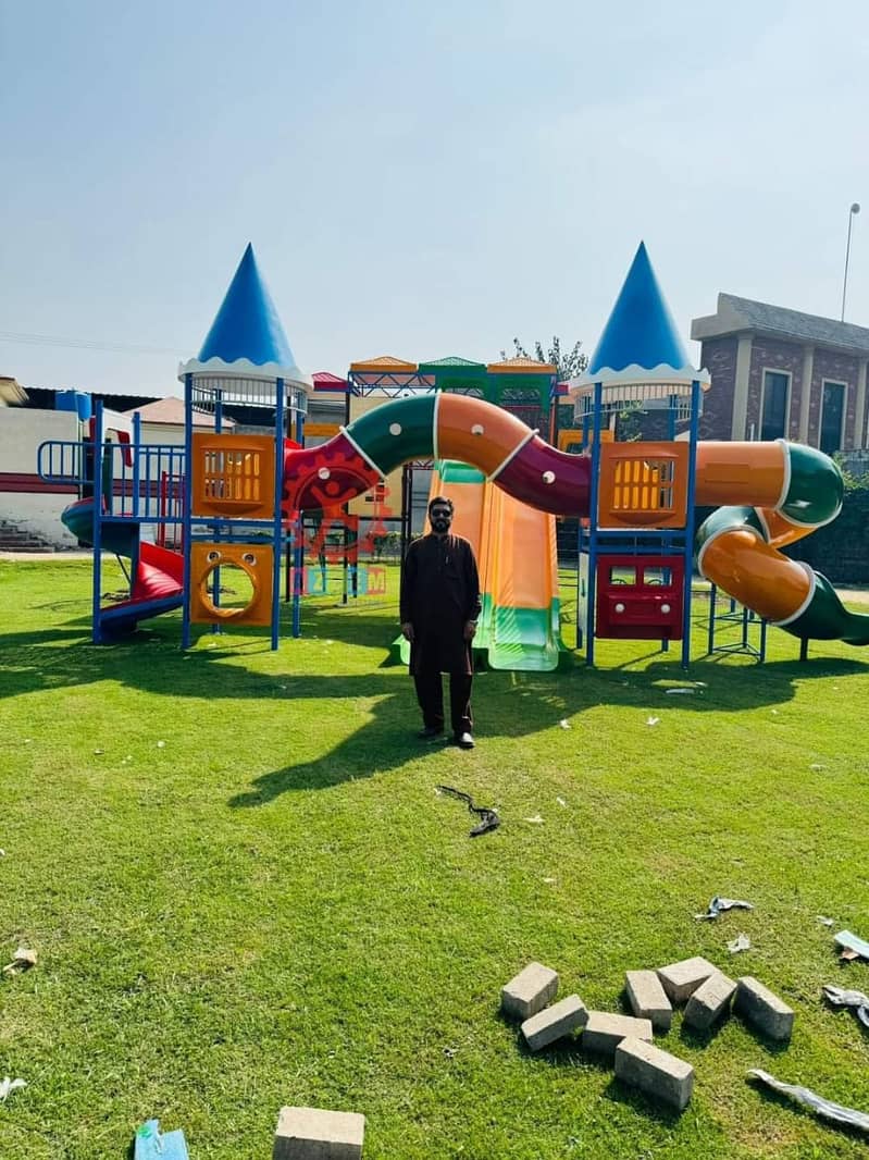 Kids Playland | Swings | Slides | Garden Swing |Jhulay | Park Slides 17
